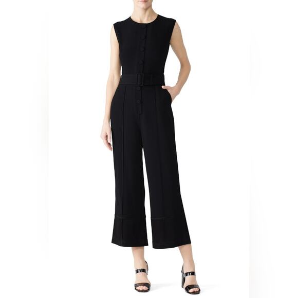 Derek Lam 10 Crosby Button Down Jumpsuit 0 - Picture 1 of 13